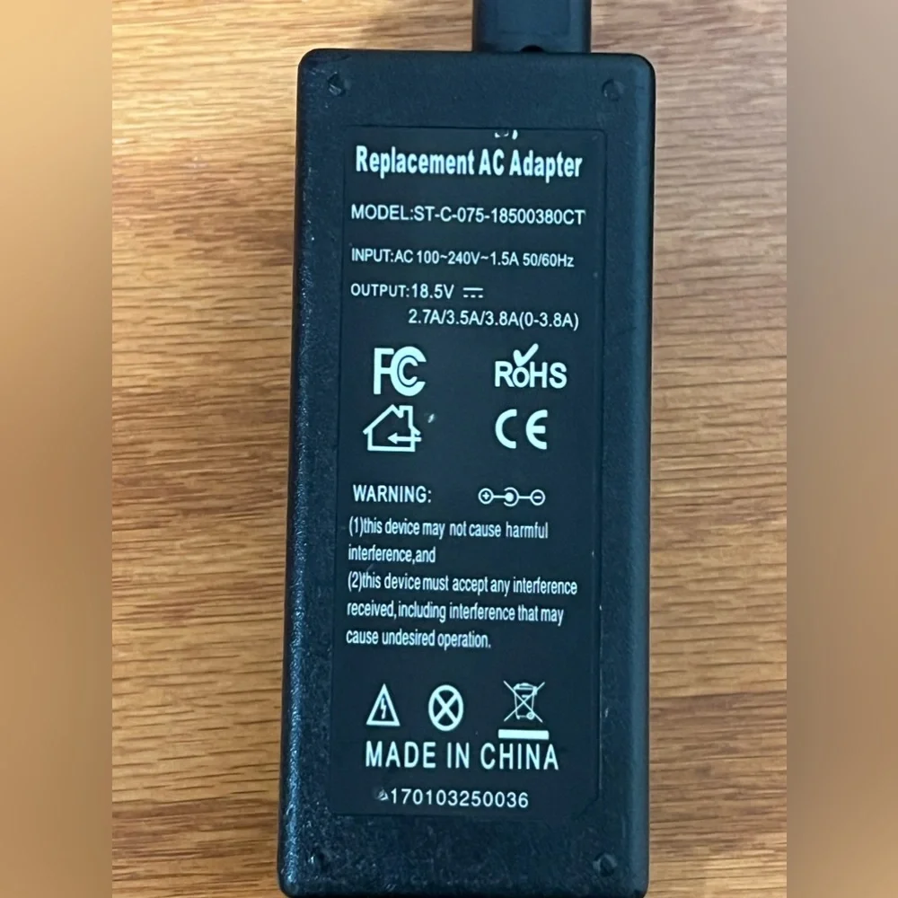 AC ADAPTER POWER CHARGER